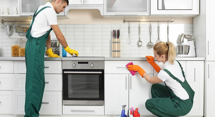 kitchen cleaning