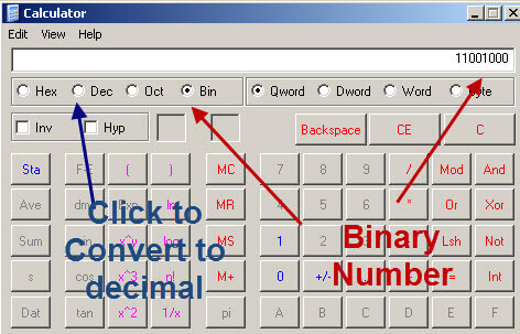 binary decimal calculator