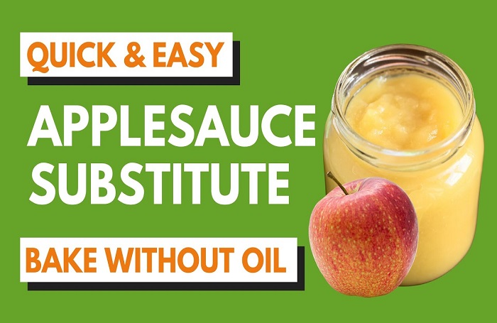 replacing oil with applesauce