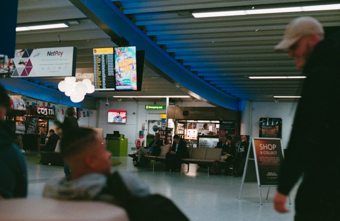 food shop at airport