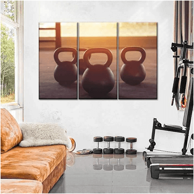 gym set up at home