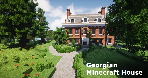 georgian minecraft house