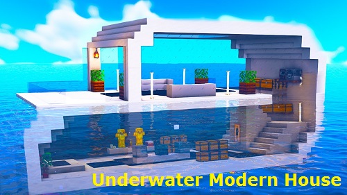 underwater modern house