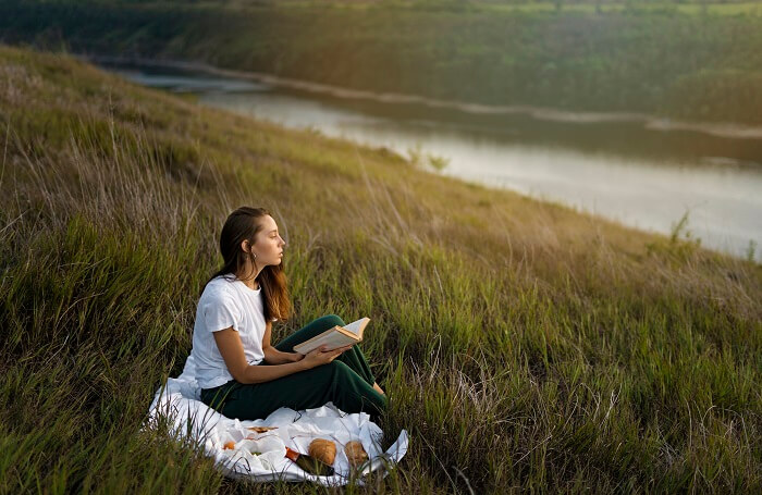 reading in nature